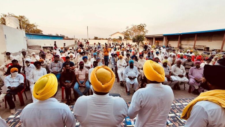 ਚਾਰ ਸਾਲ ਭਗਵੰਤ ਮਾਨ ਦੇ ਨਾਲ ਤਹਿਤ ਐਮ.ਐਲ.ਏ. ਉੱਗੋਕੇ ਵੱਲੋਂ ਇਲਾਕਾ ਵਾਸੀਆਂ ਨਾਲ ਸੰਵਾਦ