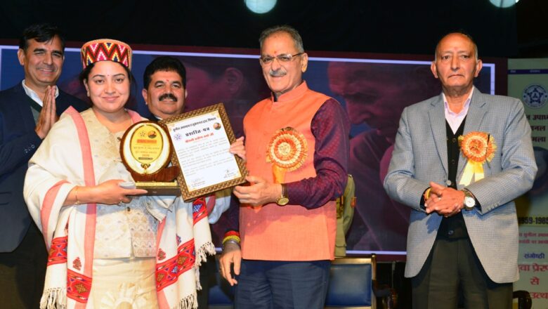 सुनील उपाध्याय का जीवन त्याग और देशभक्ति का अद्वितीय उदाहरण: राज्यपाल