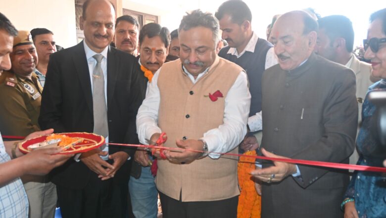 शिक्षा मंत्री ने करीब 11 करोड़ रुपए लागत से निर्मित सरदार पटेल विश्वविद्यालय के द्रंग परिसर का किया लोकार्पण, साहल स्कूल भवन का भी किया उद्घाटन