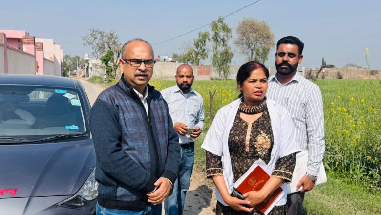 ਪਿੰਡ ਹਜ਼ਾਰਾ ਸਿੰਘ ਵਾਲਾ ਵਿਖੇ ਕੈਂਪ ਲਗਾ ਕੇ 24 ਘੰਟੇ ਦਿੱਤੀਆਂ ਜਾ ਰਹੀਆਂ ਹਨ ਮੈਡੀਕਲ ਸੁਵਿਧਾਵਾਂ : ਡਾ ਰਾਜੀਵ ਪਰਾਸ਼ਰ 