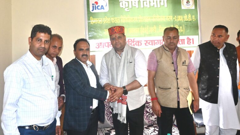 ठंडी बावड़ी–भडयाल सिंचाई योजना का हस्तांतरण, 209 किसानों को मिलेगा लाभ