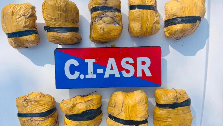 ਅੰਮ੍ਰਿਤਸਰ ਵਿੱਚ 9 ਕਿਲੋ ਹੈਰੋਇਨ ਸਮੇਤ ਇੱਕ ਨਸ਼ਾ ਤਸਕਰ ਕਾਬੂ