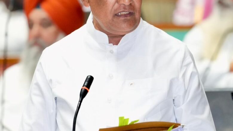 ਪੰਜਾਬ ਸਰਕਾਰ ਵੱਲੋਂ ਪੇਸ਼ ਬਜਟ ਸਿੰਚਾਈ ਨੈੱਟਵਰਕ ਨੂੰ ਮਜ਼ਬੂਤੀ ਦੇਣ ਸਣੇ ਪਾਰਦਰਸ਼ੀ ਮਾਈਨਿੰਗ ਪ੍ਰਣਾਲੀ ਨੂੰ ਯਕੀਨੀ ਬਣਾਏਗਾ: ਬਰਿੰਦਰ ਕੁਮਾਰ ਗੋਇਲ