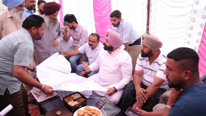 ਹਰਜੋਤ ਸਿੰਘ ਬੈਂਸ ਨੇ ਪਿੰਡ ਹਾਜੀਪੁਰ ਵਿੱਚ ਵਿਕਾਸੀ ਵਾਅਦੇ ਕੀਤੇ ਪੂਰੇ