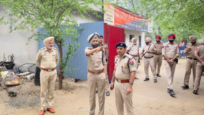 ਡੀ.ਆਈ.ਜੀ. ਦੀ ਅਗਵਾਈ ਵਿਚ ਡਰੱਗ ਸਪੋਟ ਏਰੀਆ ਦੀ ਚੈਕਿੰਗ, ਨਸ਼ੀਲੇ ਪਦਾਰਥ ਬਰਾਮਦ