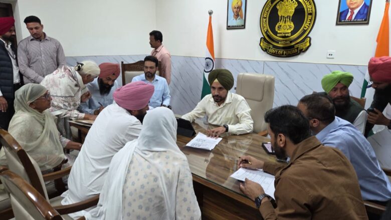 ਧੂਰੀ ਵਾਸੀਆਂ ਦੀ ਹਰੇਕ ਸਮੱਸਿਆ ਦਾ ਸਮਾਂਬੱਧ ਢੰਗ ਨਾਲ ਹੋਵੇਗਾ ਨਿਪਟਾਰਾ : ਓ.ਐਸ.ਡੀ. ਸੁਖਵੀਰ ਸਿੰਘ