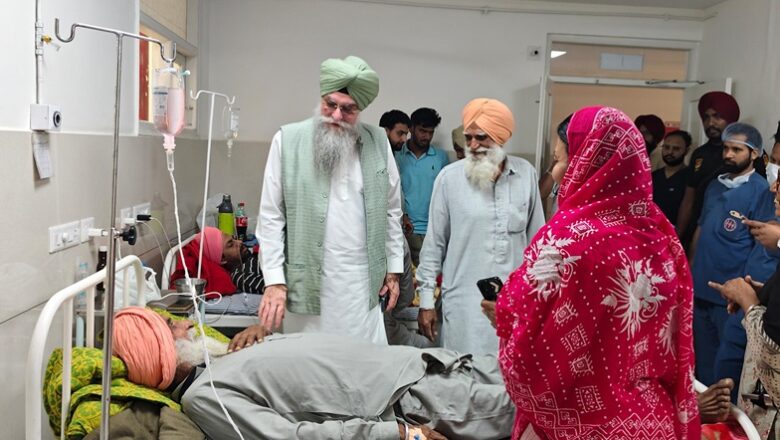 ਸਪੀਕਰ  ਸੰਧਵਾਂ ਨੇ ਜਸਕਰਨ ਸਿੰਘ ਅਤੇ ਜਸਵਿੰਦਰ ਸਿੰਘ ਤੇ ਦੀ ਅੰਤਿਮ ਅਰਦਾਸ ਮੌਕੇ ਸ਼ਰਧਾਂਜਲੀ ਭੇਟ ਕੀਤੀ