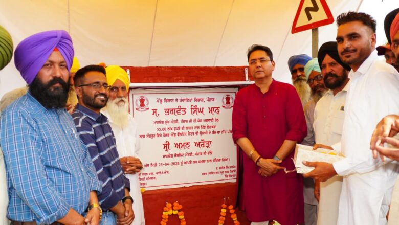 ਭਗਵੰਤ ਮਾਨ ਸਰਕਾਰ ਨੇ ਰਾਜ ‘ਚ ਸਿਹਤ ਤੇ ਸਿੱਖਿਆ ਦੀ ਕ੍ਰਾਂਤੀ ਲਿਆਂਦੀ- ਅਮਨ ਅਰੋੜਾ