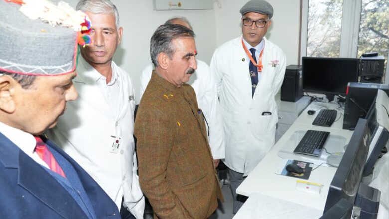 मुख्यमंत्री ने आईजीएमसी में न्यूक्लियर मेडिसिन ब्लॉक का उद्घाटन किया