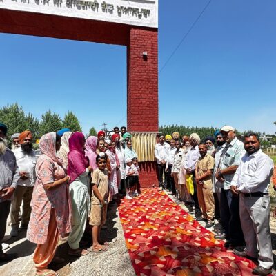 ਵਿਧਾਇਕ ਚੱਢਾ ਨੇ ਪਿੰਡ ਖੁਆਸਪੁਰਾ ਵਿਖੇ ਬਹੁਜਨ ਨਾਇਕ ਸਾਹਿਬ ਸ਼੍ਰੀ ਕਾਂਸ਼ੀ ਰਾਮ ਜੀ ਦੀ ਯਾਦ ‘ਚ ਬਣੇ ਗੇਟ ਦਾ ਉਦਘਾਟਨ ਕੀਤਾ