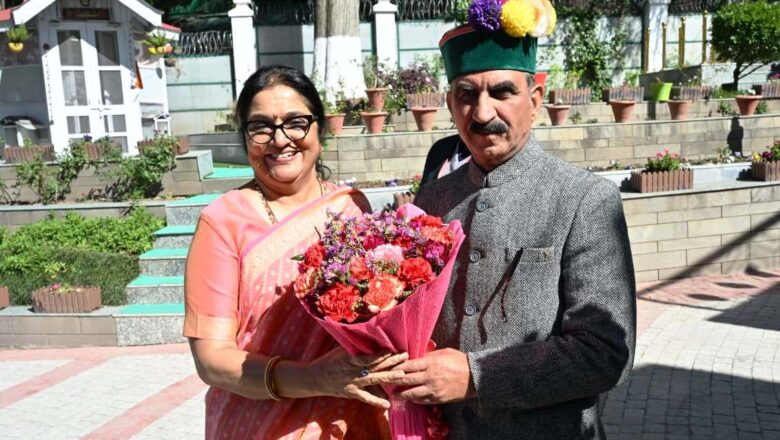 रजनी पाटिल ने मुख्यमंत्री से की शिष्टाचार भेंट