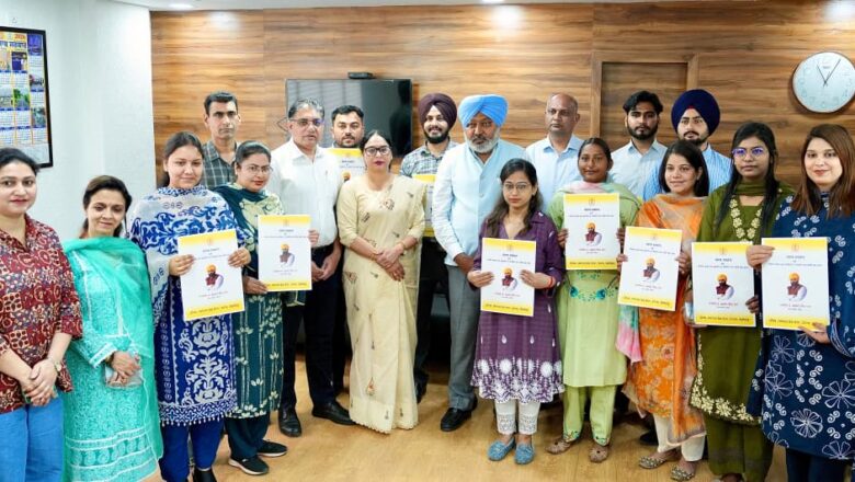 ਭਗਵੰਤ ਸਿੰਘ ਮਾਨ ਸਰਕਾਰ ਦੀ ‘ਰੋਜ਼ਗਾਰ ਕ੍ਰਾਂਤੀ’: ਵਿੱਤ ਮੰਤਰੀ ਹਰਪਾਲ ਸਿੰਘ ਚੀਮਾ ਨੇ 11 ਜੂਨੀਅਰ ਆਡੀਟਰਾਂ ਨੂੰ ਸੌਂਪੇ ਨਿਯੁਕਤੀ ਪੱਤਰ