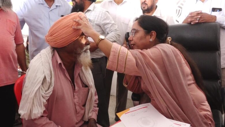ਕੈਬਨਿਟ ਮੰਤਰੀ ਡਾ. ਬਲਜੀਤ ਕੌਰ ਵੱਲੋਂ ਫਰੀਦਕੋਟ ਵਿੱਚ ਮੁਫ਼ਤ ਅੱਖਾਂ ਦੇ ਚੈਕਅੱਪ ਕੈਂਪ ਦਾ ਆਯੋਜਨ