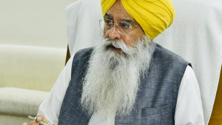 1388 ਕਰੋੜ ਰੁਪਏ ਦੇ ਸਾਲਾਨਾ ਐਕਸ਼ਨ ਪਲਾਨ ਨਾਲ ਪੰਜਾਬ ਦੇ ਖੇਤੀਬਾੜੀ ਖੇਤਰ ਨੂੰ ਦਿੱਤੀ ਜਾਵੇਗੀ ਟਿਕਾਊ ਤੇ ਗਤੀਸ਼ੀਲ ਅਗਵਾਈ: ਗੁਰਮੀਤ ਸਿੰਘ ਖੁੱਡੀਆਂ