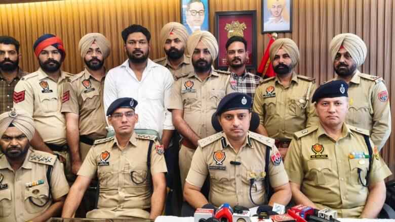 ਮਾਨਸਾ ਪੁਲਿਸ ਵੱਲੋ ਏ.ਟੀ.ਐਮ. ਚੋਰ ਗਿਰੋਹ ਦੇ 5 ਮੈਬਰ ਗ੍ਰਿਫਤਾਰ: ਭਾਗੀਰਥ ਸਿੰਘ ਮੀਨਾ