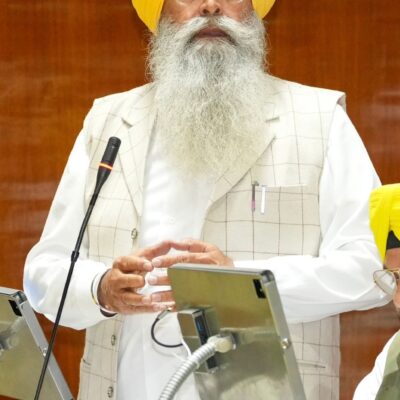 ਗੁਰਮੀਤ ਸਿੰਘ ਖੁੱਡੀਆਂ ਵੱਲੋਂ ਬੇਅਦਬੀ ਵਿਰੁੱਧ ਲਿਆਂਦੇ ਬਿੱਲ ਦਾ ਜ਼ੋਰਦਾਰ ਸਮਰਥਨ