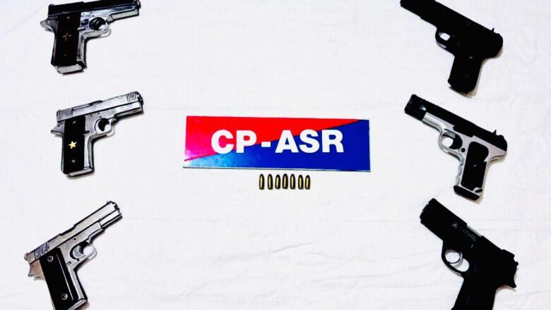 ਸਰਹੱਦ ਪਾਰ ਅਤੇ ਮੱਧ ਪ੍ਰਦੇਸ਼ ਅਧਾਰਤ ਹਥਿਆਰ ਤਸਕਰੀ ਮਾਡਿਊਲ ਦਾ ਅੰਮ੍ਰਿਤਸਰ ਵਿੱਚ ਪਰਦਾਫ਼ਾਸ਼; ਛੇ ਪਿਸਤੌਲਾਂ ਸਮੇਤ ਤਿੰਨ ਕਾਬੂ