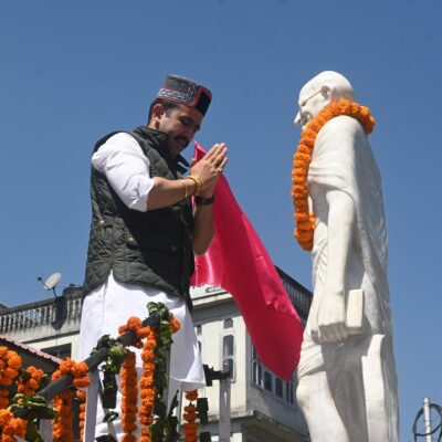  लोक निर्माण एवं शहरी विकास मंत्री ने की जिला स्तरीय हिमाचल दिवस समारोह की अध्यक्षता