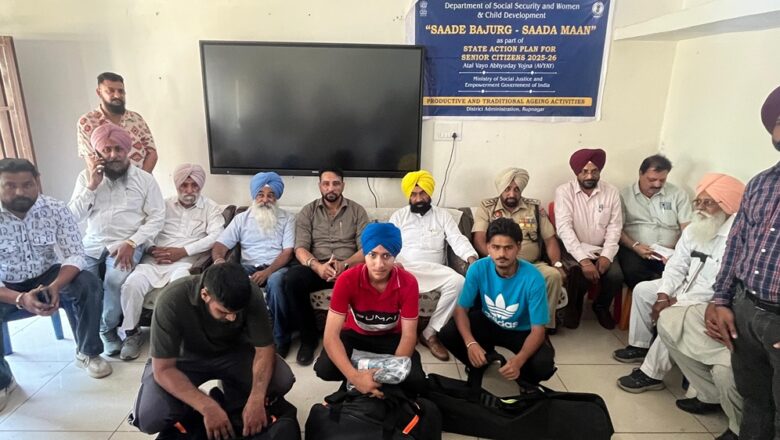 ਪੰਜਾਬ ਸਰਕਾਰ ਵਲੋਂ ਸੂਬੇ ਅੰਦਰ ਖੇਡ ਸਭਿਆਚਾਰ ਵਧਾਉਣ ਲਈ ਖੇਡ ਮੈਦਾਨ ਬਣਾਏ ਜਾ ਰਹੇ – ਡਾ. ਚਰਨਜੀਤ ਸਿੰਘ