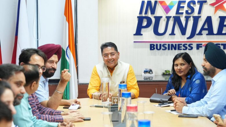 ਅਮਨ ਅਰੋੜਾ ਨੇ ਉਦਯੋਗ ਅਤੇ ਵਣਜ ਮੰਤਰੀ ਵਜੋਂ ਅਹੁਦਾ ਸੰਭਾਲਿਆ