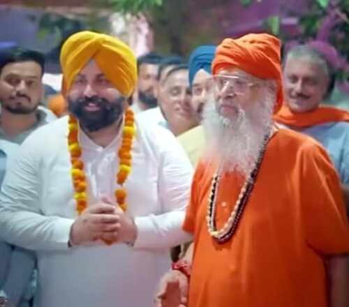 ਸ੍ਰੀ ਤ੍ਰਿਵੈਣੀ ਮੰਦਿਰ ਵਿਖੇ ਬਾਬਾ ਜੀ ਦੇ ਜਨਮ ਦਿਹਾੜੇ ਮੌਕੇ ਪਹੁੰਚੇ ਕੈਬਨਿਟ ਮੰਤਰੀ ਹਰਜੋਤ ਸਿੰਘ ਬੈਂਸ