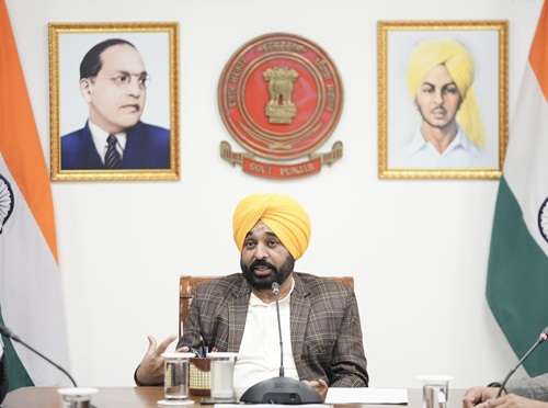 ਦਿੱਲੀ ਤੋਂ ਕੈਨੇਡਾ ਦੀ ਦੂਰੀ ਦੇ ਬਰਾਬਰ ਪਾਈਪਲਾਈਨ ਵਿਛਾ ਕੇ 80 ਫ਼ੀਸਦੀ ਖੇਤਾਂ ਤੱਕ ਪਾਣੀ ਪਹੁੰਚਾਇਆ-ਭਗਵੰਤ ਸਿੰਘ ਮਾਨ