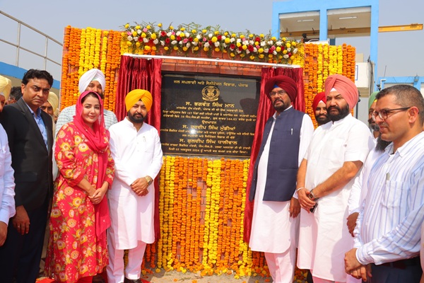 ਭਗਵੰਤ ਮਾਨ ਸਰਕਾਰ ਸੂਬਾ ਵਾਸੀਆਂ ਨੂੰ ਸਾਫ਼ ਤੇ ਸ਼ੁਧ ਪੀਣਯੋਗ ਪਾਣੀ ਮੁਹੱਈਆ ਕਰਵਾਉਣ ਲਈ ਵਚਨਬੱਧ: ਹਰਦੀਪ ਸਿੰਘ ਮੁੰਡੀਆਂ