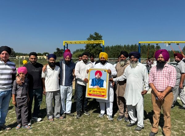 ਕੈਬਨਿਟ ਮੰਤਰੀ ਹਰਜੋਤ ਸਿੰਘ ਬੈਂਸ ਨੇ ਪਿੰਡ ਗੱਜਪੁਰ ਬੇਲਾ ਵਿਖੇ 46 ਲੱਖ ਰੁਪਏ ਦੀ ਲਾਗਤ ਨਾਲ ਬਣੇ ਮੁੱਖ ਮੰਤਰੀ ਖੇਡ ਮੈਦਾਨ ਸਮੇਤ ਵੱਖ-ਵੱਖ ਵਿਕਾਸ ਕਾਰਜਾਂ ਦੇ ਕੀਤੇ ਉਦਘਾਟਨ
